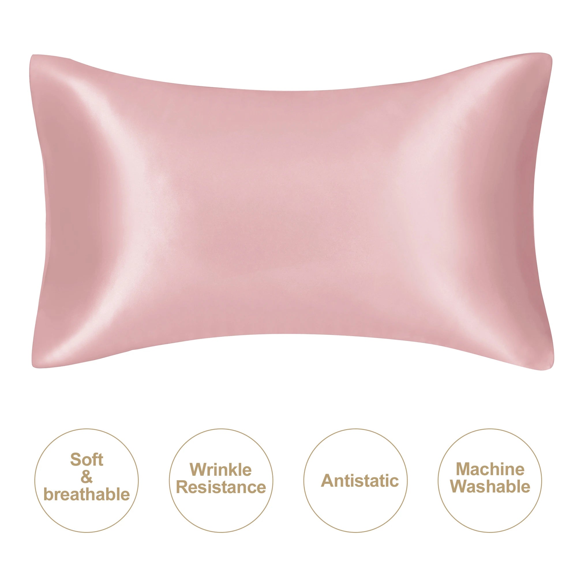 Luxury Satin Pillowcase – Silky Smooth Sleep for Hair & Skin