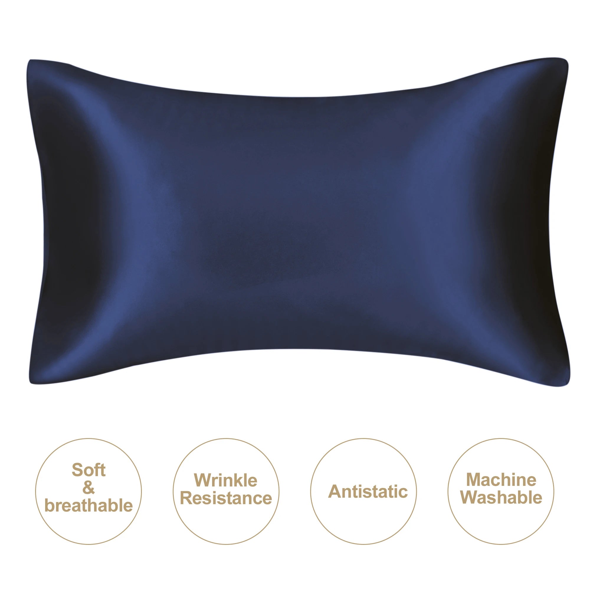 Luxury Satin Pillowcase – Silky Smooth Sleep for Hair & Skin