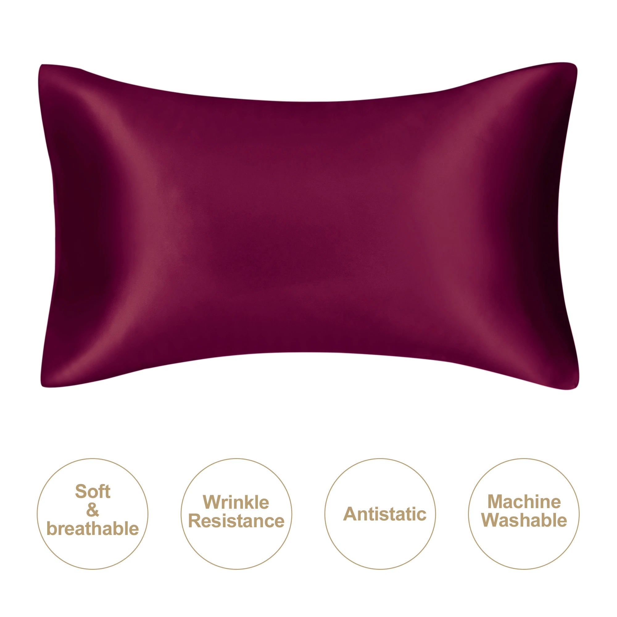 Luxury Satin Pillowcase – Silky Smooth Sleep for Hair & Skin