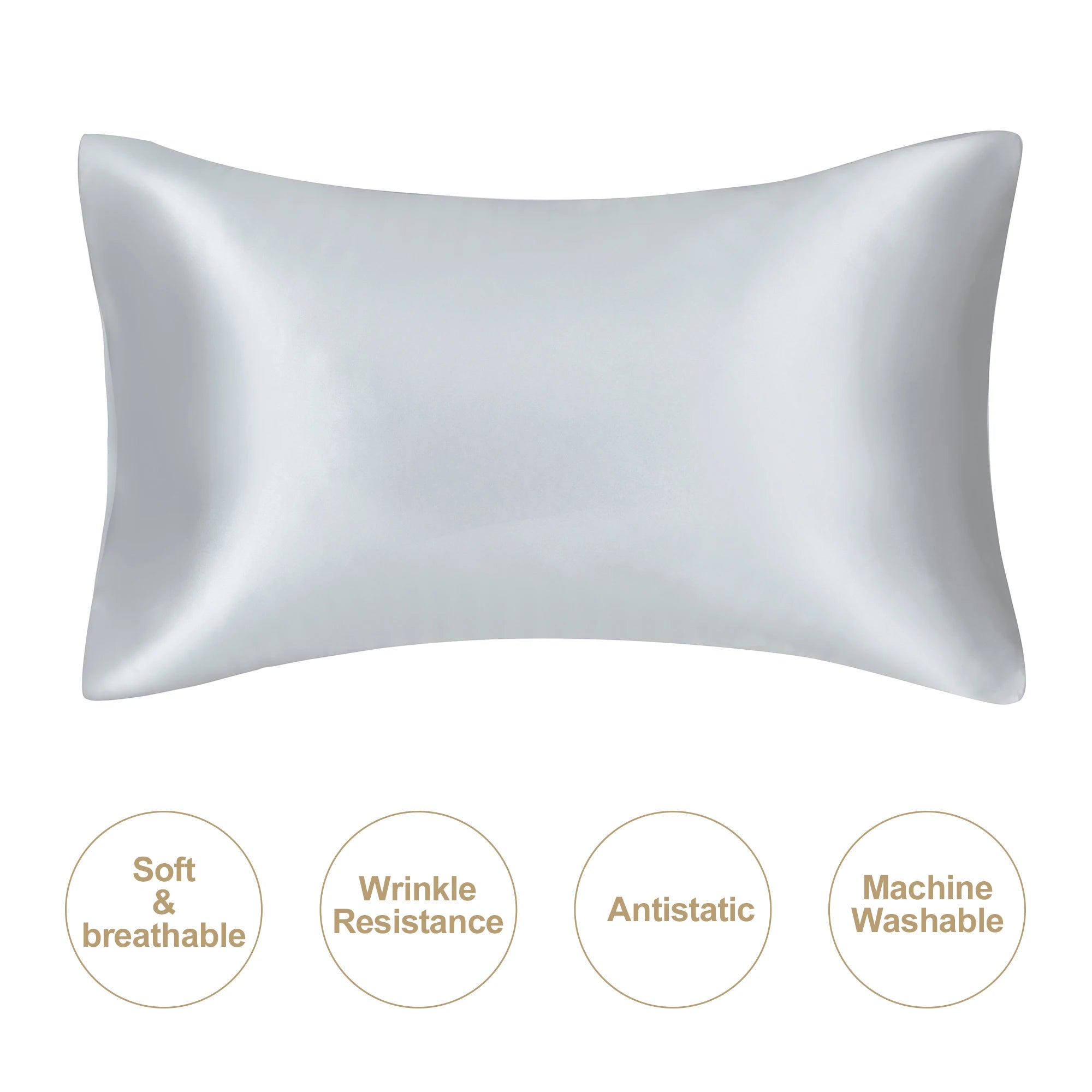 Luxury Satin Pillowcase – Silky Smooth Sleep for Hair & Skin