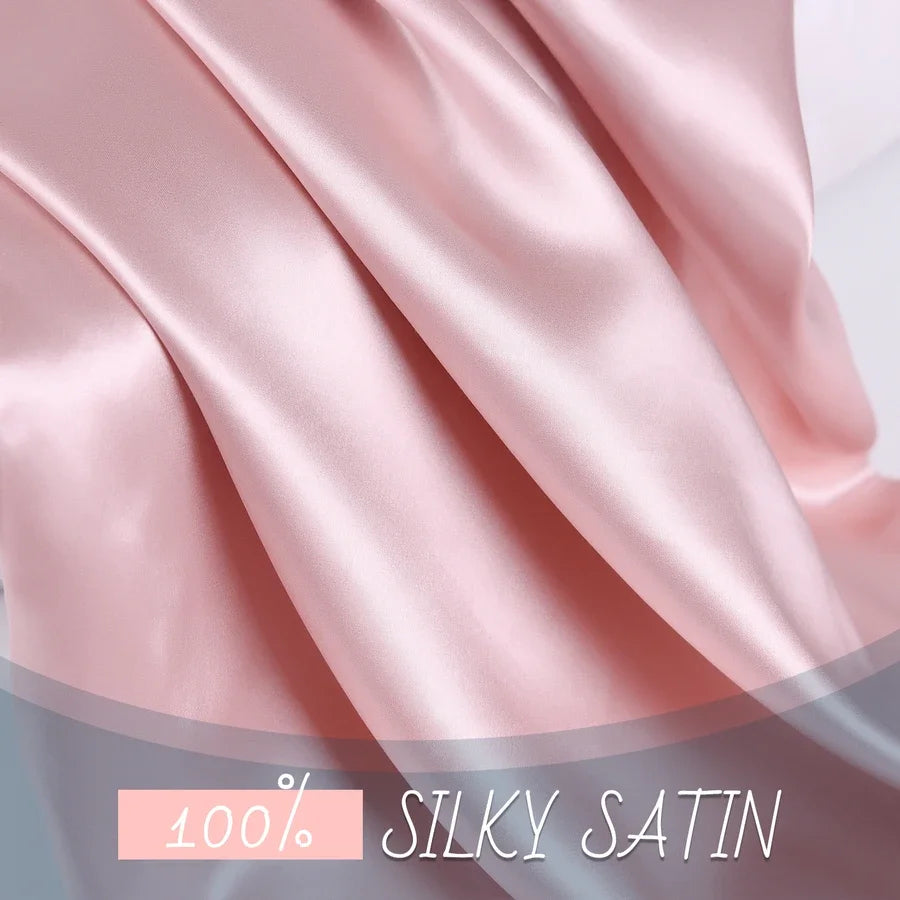 Luxury Satin Pillowcase – Silky Smooth Sleep for Hair & Skin