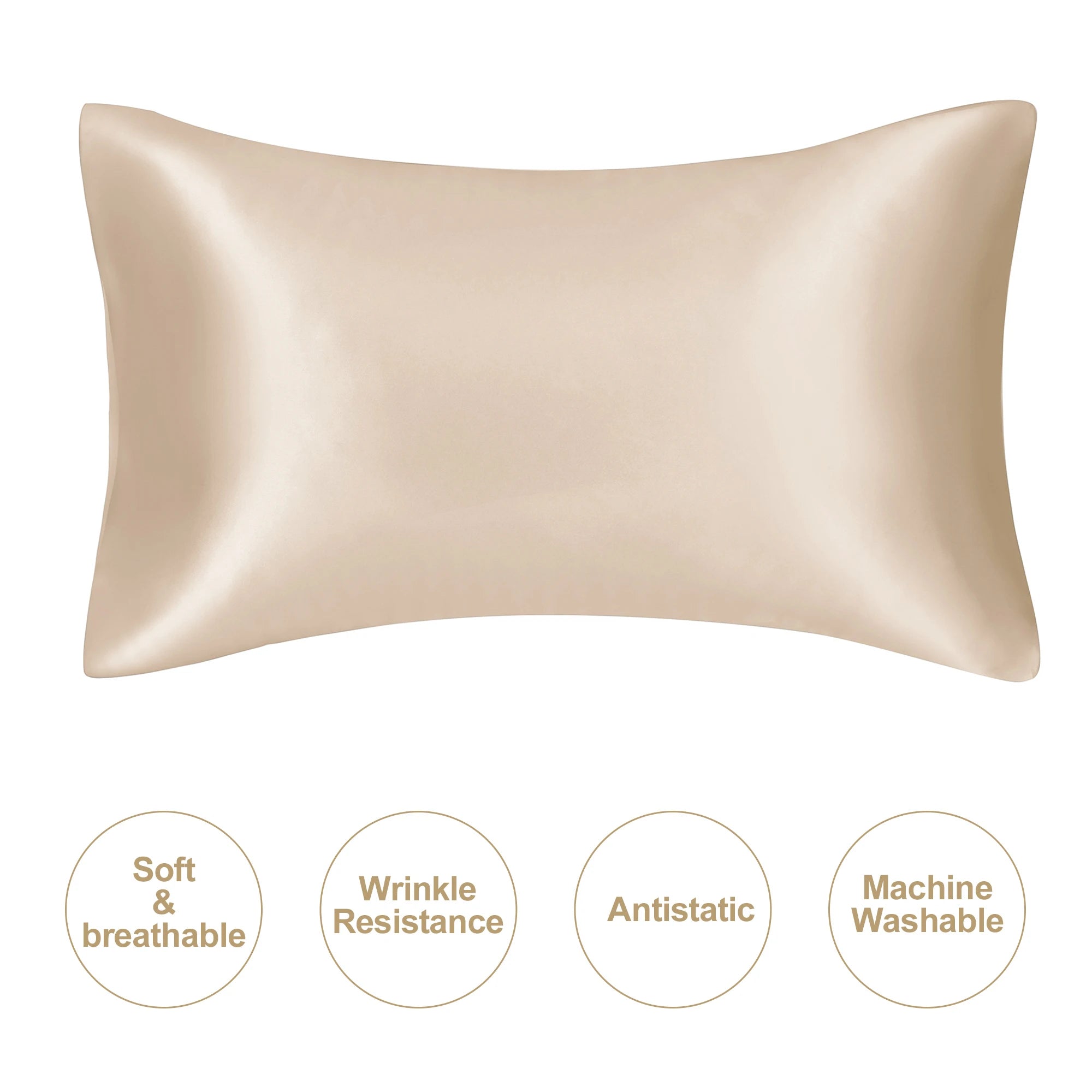 Luxury Satin Pillowcase – Silky Smooth Sleep for Hair & Skin