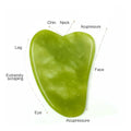 Jade Gua Sha Roller Set – Natural Stone Face Massager