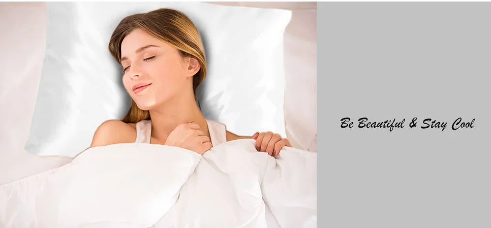 Luxury Satin Pillowcase – Silky Smooth Sleep for Hair & Skin