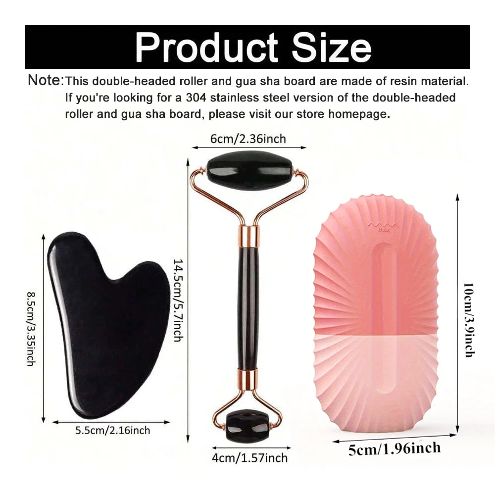 Ice Face Roller Set – Cooling Facial Massager for Glowing Skin