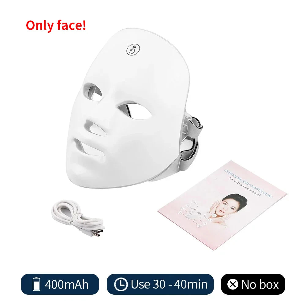 7 Color LED Face Mask – Professional Photon Skin Therapy