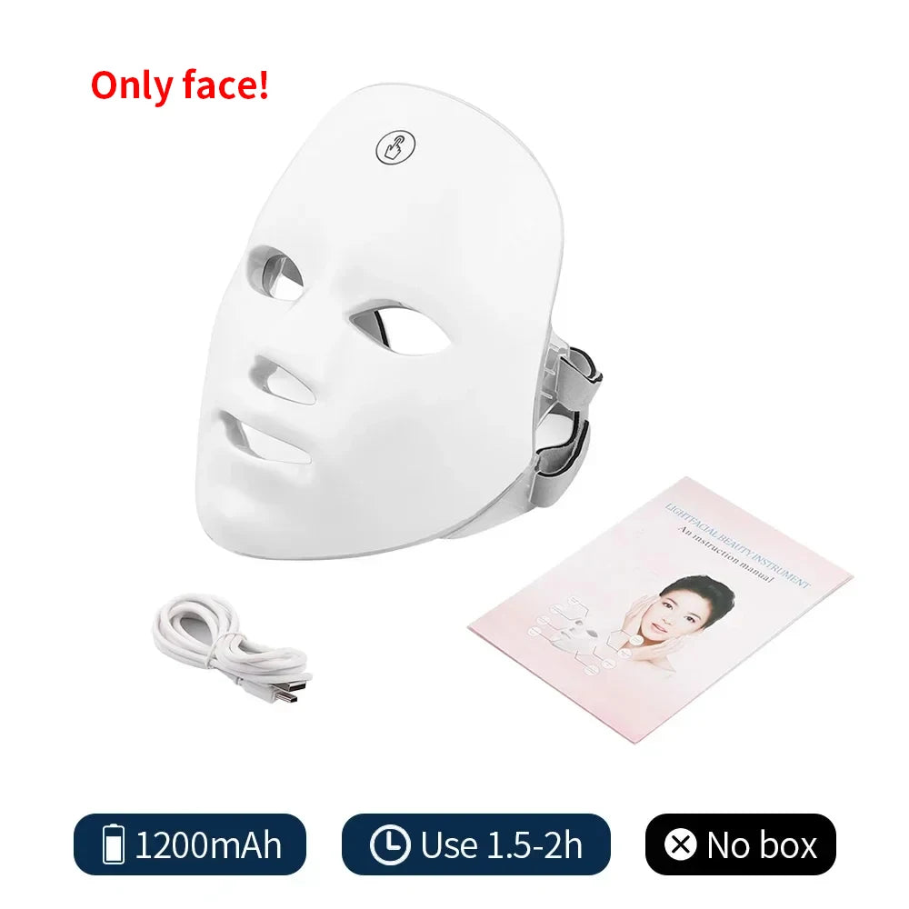 7 Color LED Face Mask – Professional Photon Skin Therapy
