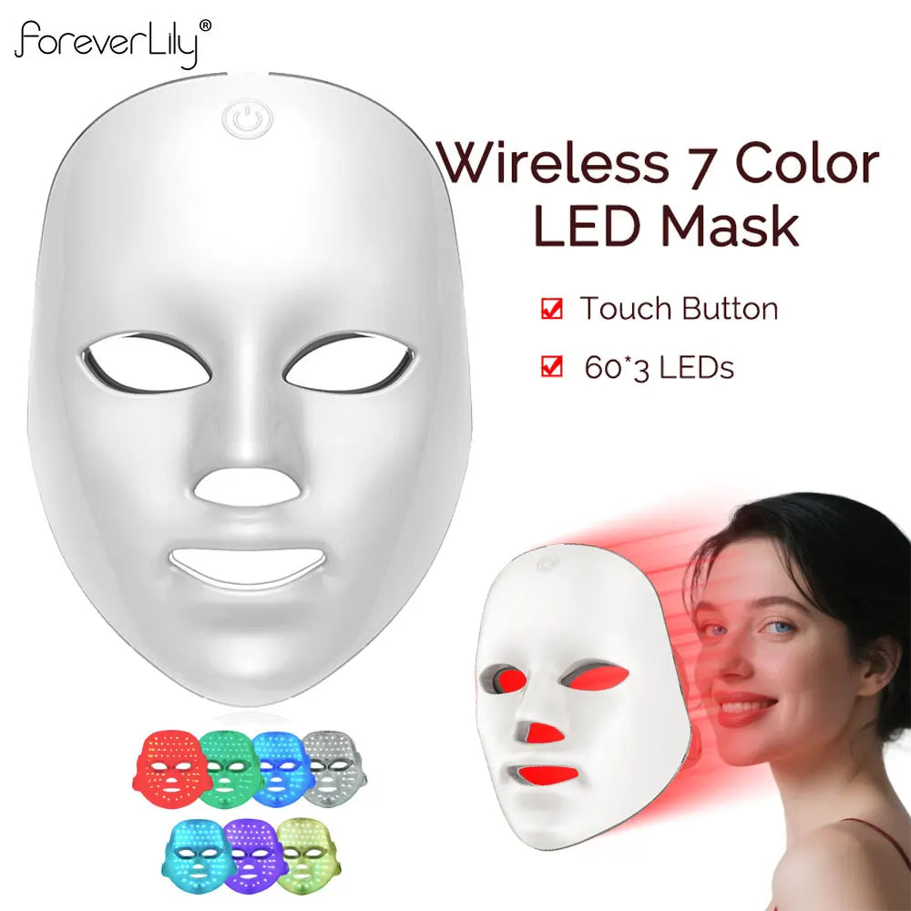 7 Color LED Face Mask – Professional Photon Skin Therapy