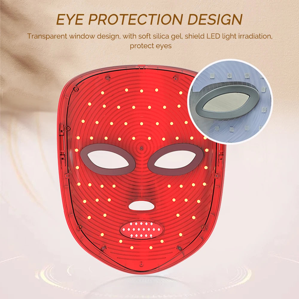 7 Color LED Face Mask – Professional Photon Skin Therapy